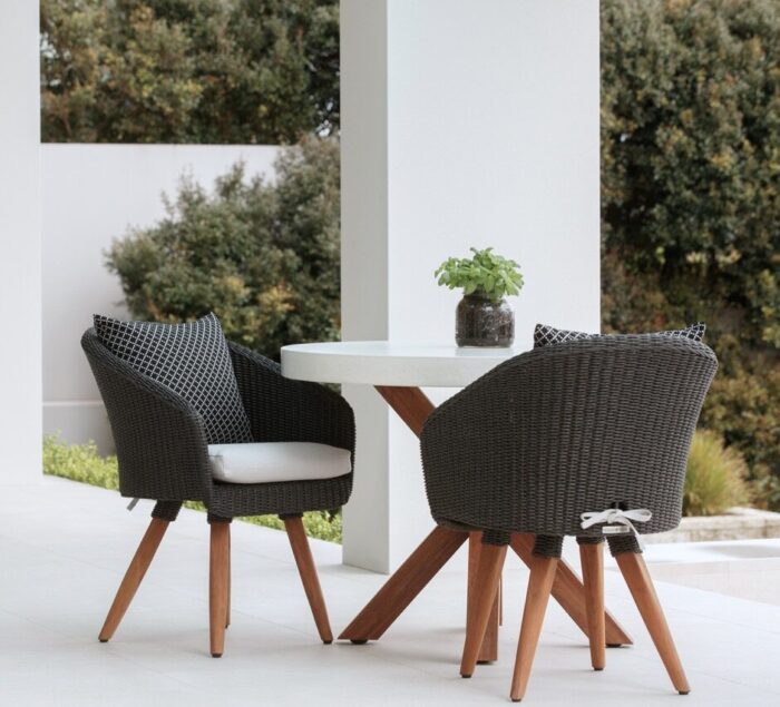 100cm Concrete Dining Table - 1