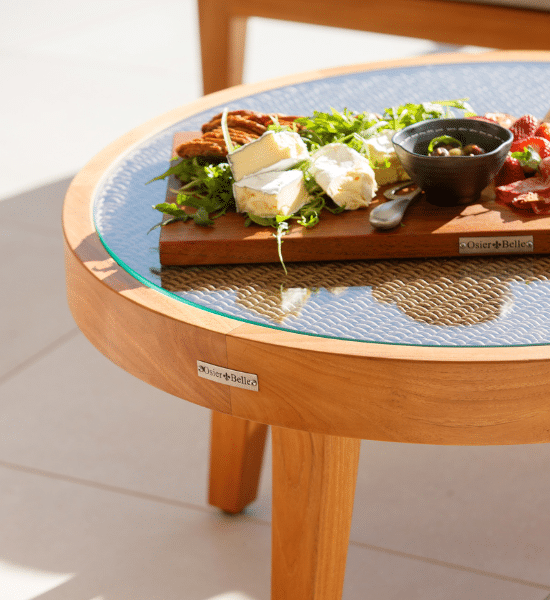 Teak platter Teak platter outdoor furniture for australian sun