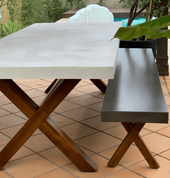 Concrete bench 2 Concrete bench 2 concrete outdoor furniture ideas