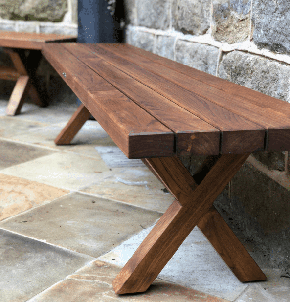 Teak bench 1 1 Teak bench