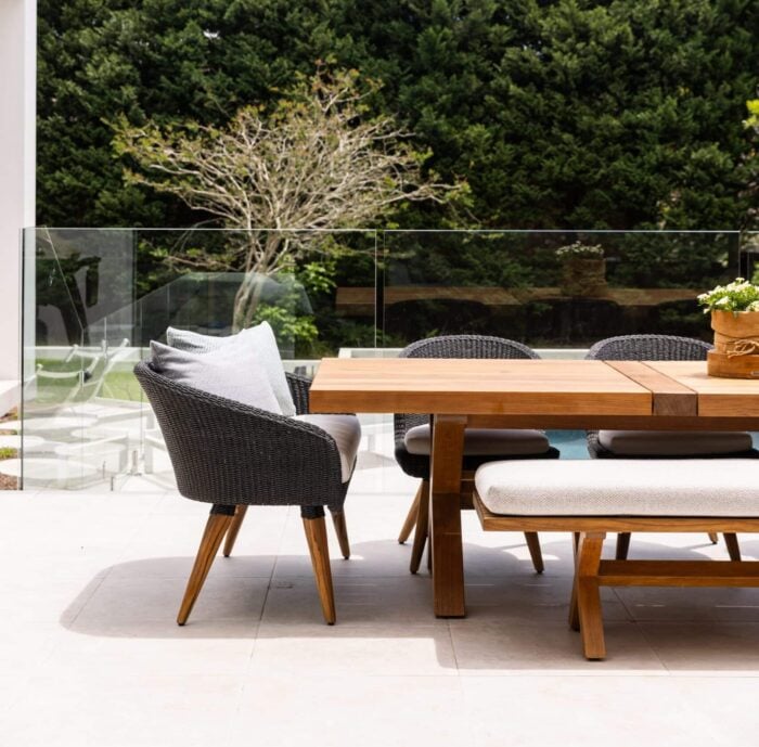 Outdoor Heritage Teak Dining Table Rectangle - 3