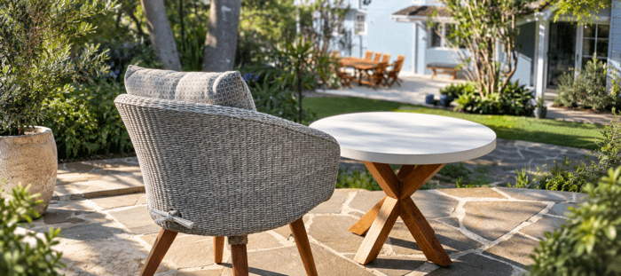 Outdoor Large Dining Chair Tub Style - 2