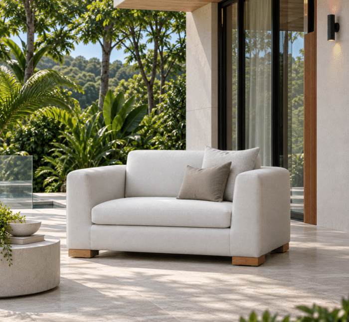 Oliver George Outdoor Armchair - 1