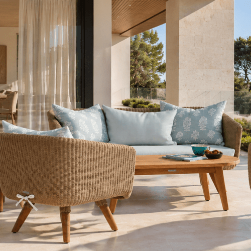 Tressé Outdoor Sofa