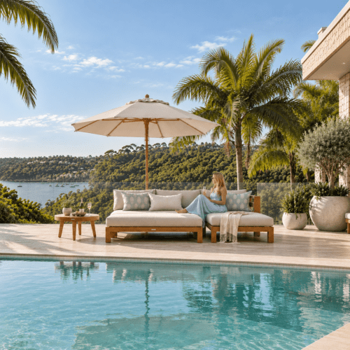 Outdoor Teak Daybed