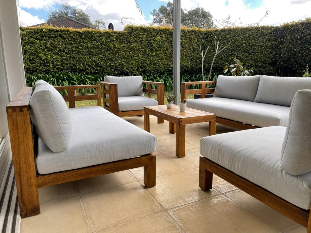 Teakdesignsetting armchair longcorner armlesschair coffeetable Teakdesignsetting armchair longcorner armlesschair coffeetable teak outdoor furniture benefits