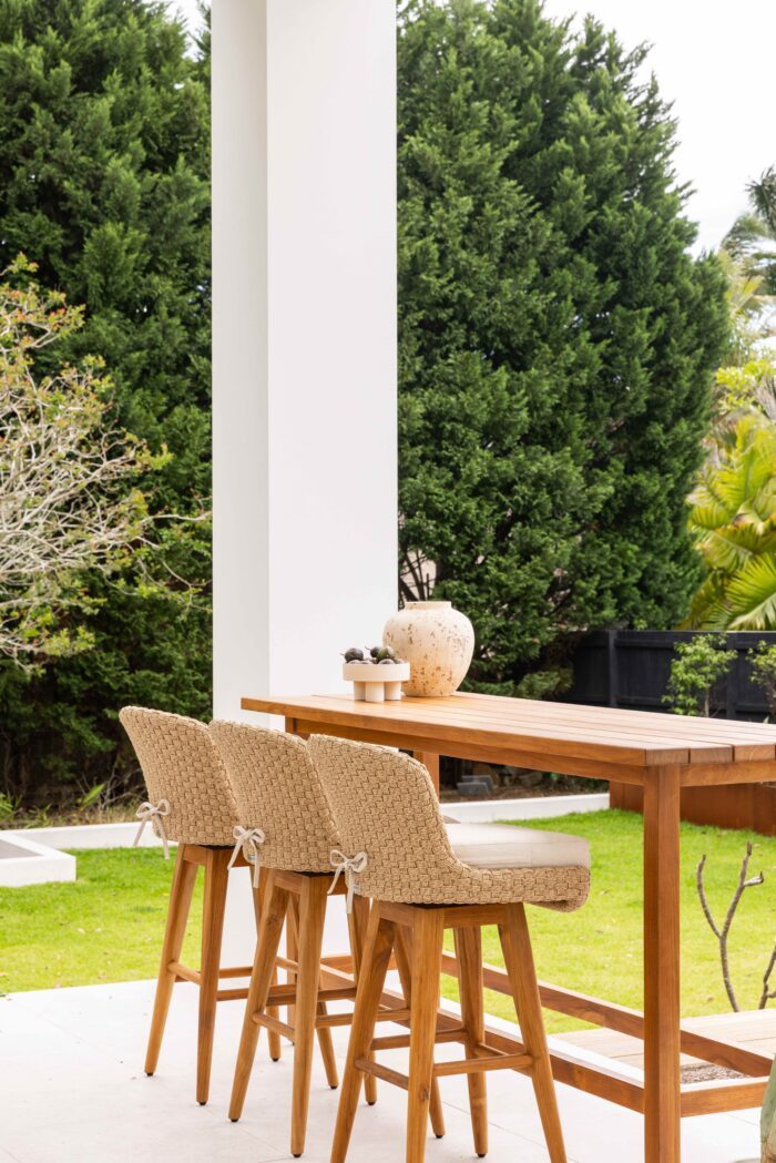 Outdoor Teak Bar Table - 2