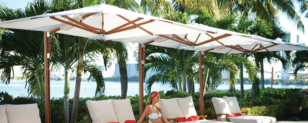 Outdoor luxury furniture cantilever how to choose outdoor parasols