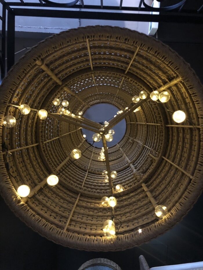 Tunnel outdoor lampshade