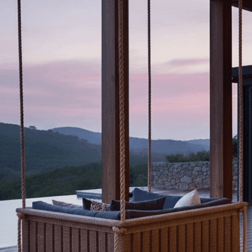 Outdoor Hanging Lounge