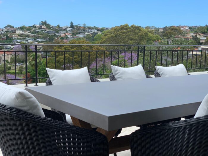 240cm Concrete Dining Table - 1