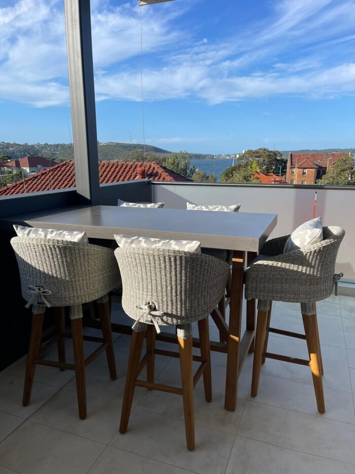 Tresse Tub Bar Stool - 1