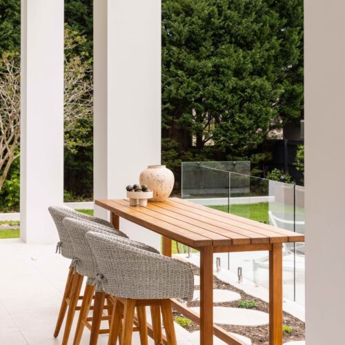Wicker Outdoor Bar Stool