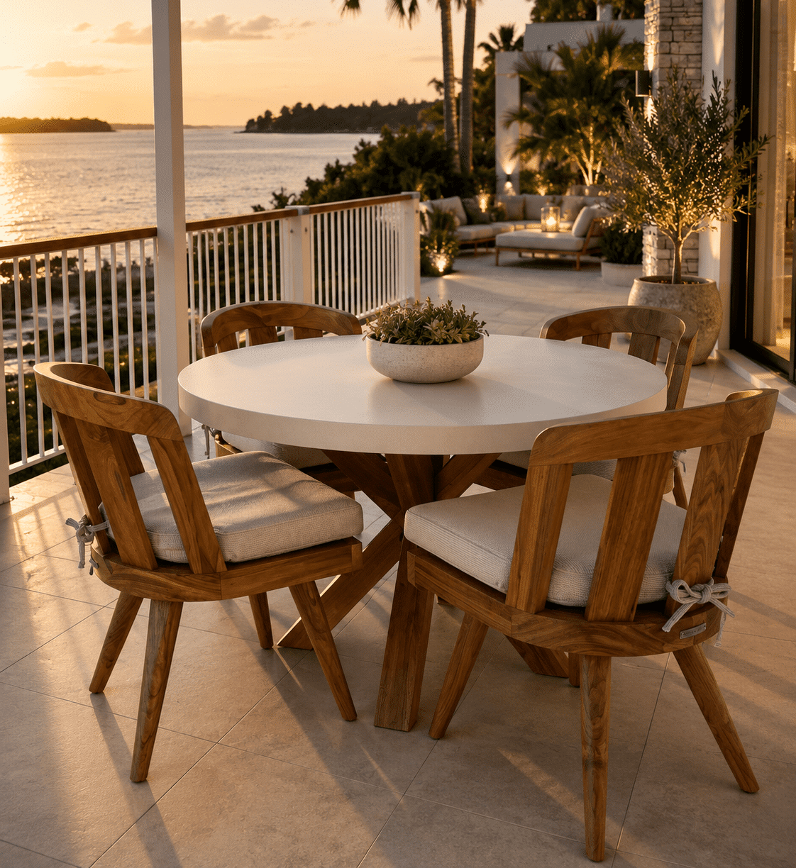 Teak Armless Dining Chair 60% OFF