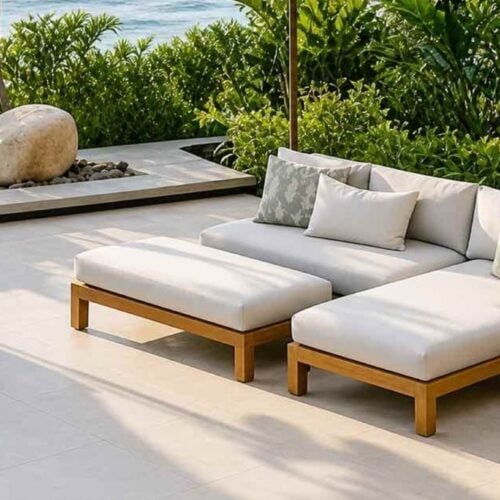 Outdoor Teak Daybed