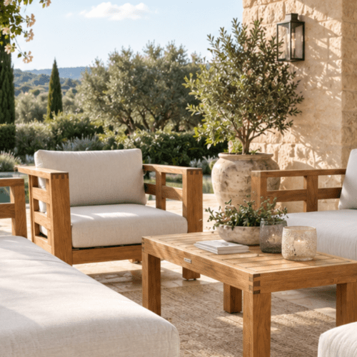Outdoor Teak Armchair