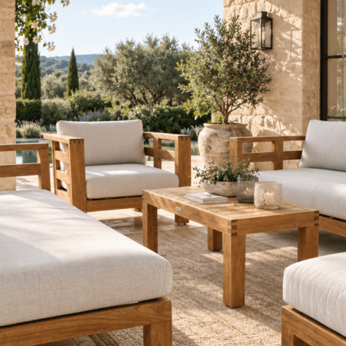 Outdoor Teak Armchair