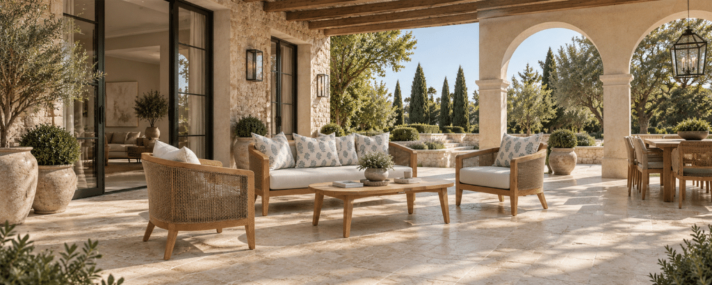 Reve outdoor luxury setting