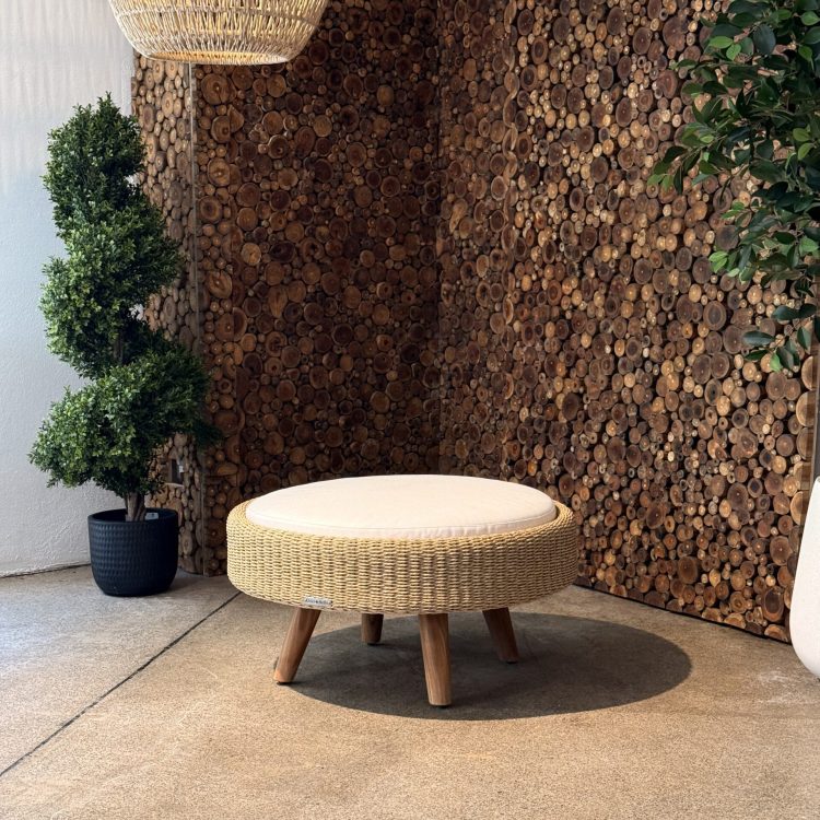 Tresse Ottoman Round